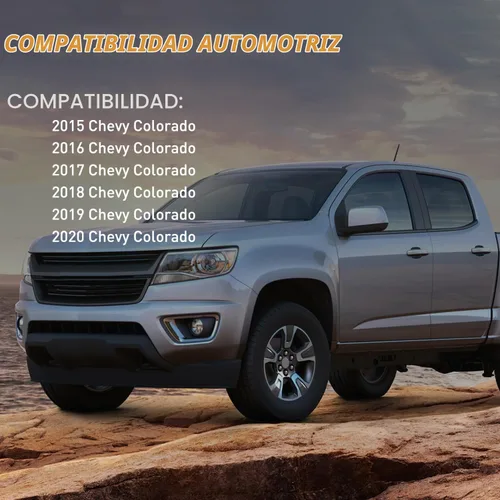 Vista 8 de Nilight Conjunto de luces antiniebla Compatible con 2015 2016 2017 2018 2019 2020 Chevy Colorado Luces antiniebla de defensa con bombillas 12V 24W