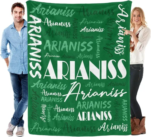 Vista 22 de Manta personalizada para niños y adultos, manta personalizada con nombre, manta de franela personalizada con nombre, manta personalizada con nombre