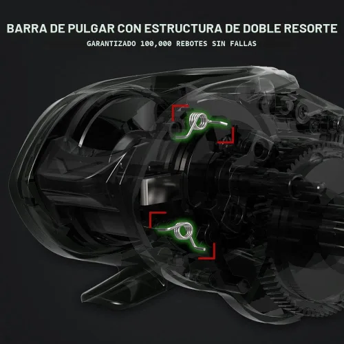 Vista 9 de KastKing Spartacus II Baitcasting Fishing Reel, 6oz Ultralight Baitcaster Reel, Super Smooth with 17.6 LB Carbon Fiber Drag, 7.2:1 Gear Ratio, 39mm