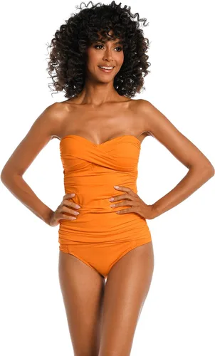 Vista 3 de La Blanca Traje de baño tankini bandeau estándar Island Goddess Bandeau para mujer