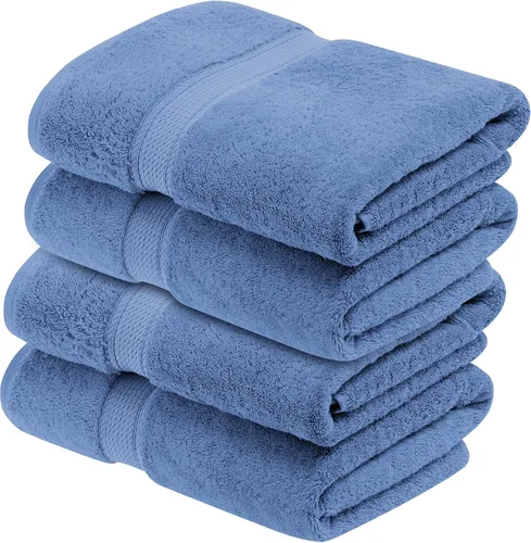 Vista 82 de BNM Toallas de Algodón Egipcio de Peso Pesado, Ideales para Baño, Ducha, Spa, Hotel, 800 GSM, Toallas Faciales/de Aseo, Toallas de Mano, Toallas