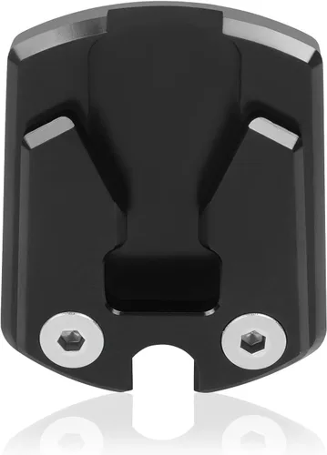 Vista 5 de Extensor de extensión de soporte para motocicleta compatible con Yamaha XMAX300 NMAX155 NMAX125 MT15 MT-125 CNC Aluminio Kickstand Foot Enlarger Pad