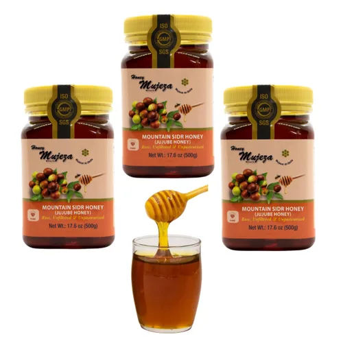 Vista 10 de Mujezat Al-Shifa 100% Miel de Manuka Cruda y Pura de Nueva Zelanda - 15+ Activa Miel Certificada de Grado Premium UMF 17.6oz / 500g