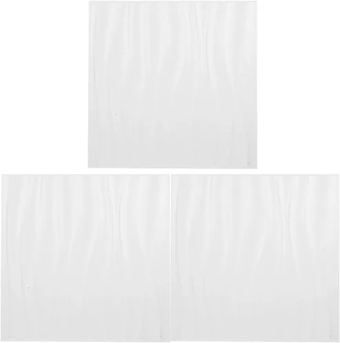 Vista 12 de Uonlytech Papel pintado 3 unids Panel de pared tridimensional Oficina Decore La Oficina Decoración de la Pared para Lobby 3D Pared