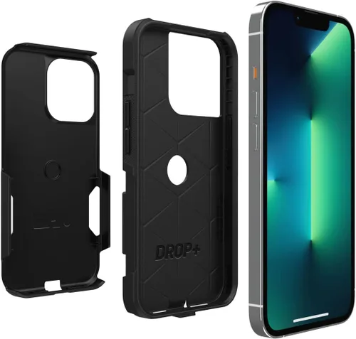 Vista 2 de OTTERBOX COMMUTER SERIES - Funda para iPhone 13 Pro (solamente) - NEGRO