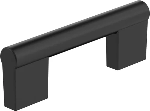 Vista 61 de Amerock Versa 3-3/4 pulgadas (96 mm) de centro a centro Bronce champán Manija de gabinete - paquete de 10 unidades Champagne bronce