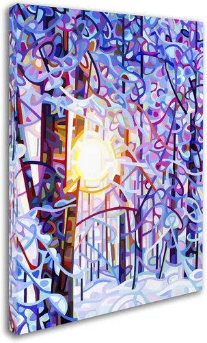 Vista 2 de Trademark Fine Art Early Riser by Mandy Budan - Colgante de pared, 14 x 19 pulgadas