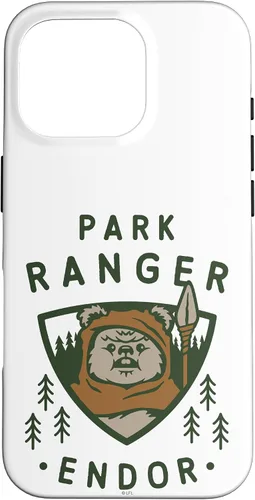 Vista 20 de Funda para iPhone 16 Star Wars Ewok Park Ranger Endor