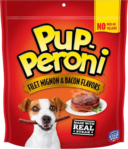 Vista 11 de Pup-Peroni Prime Rib - Golosinas para perros con sabor a costilla, bolsa de 38 onzas (paquete de 4)