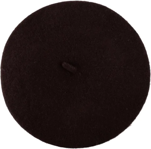 Vista 103 de Hat To Socks Boina francesa de mezcla de lana para hombre y mujer en colores lisos