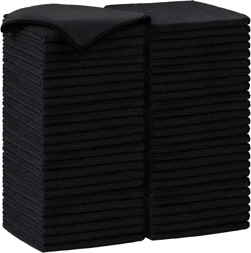 Vista 18 de AIDEA Paquete de 8 paños de limpieza de microfibra, toallas de microfibra suave para automóviles, trapos de limpieza absorbentes, sin pelusas, sin