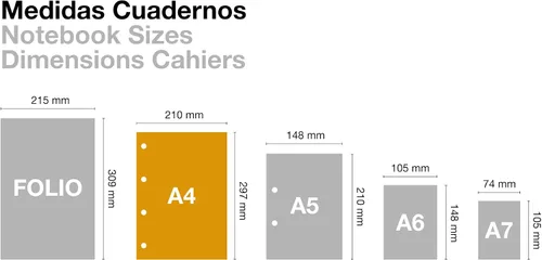Vista 8 de Miquelrius 47138 Cuaderno negro, A4