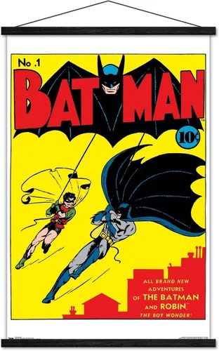 Vista 11 de Trends International DC Comics - Póster de pared de Batman con portada #1, 22.375 x 34 pulgadas, versión premium sin marco