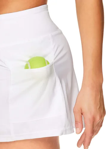 Vista 5 de Falda de tenis atlética Head con bolsillo para pelotas Falda pantalón para práctica de golf y correr
