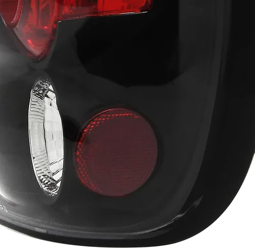 Vista 8 de SPEC-D TUNING Luces traseras de carcasa negra compatibles con Ford Explorer 1998-2001, Mercury Mountaineer 1998-2001, conjunto de par izquierdo +