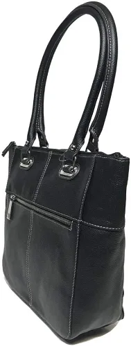 Vista 2 de Tignanello Perfect Pockets - Bolsa mediana de color negro