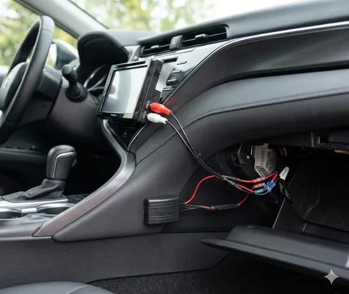 Vista 6 de Módulo Bluetooth 2RCA entrada para coche estéreo inalámbrico juego para cualquier dispositivo con función Bluetooth