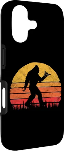 Vista 3 de Funny Shaka Aloha Bigfoot Surfer Believe Dude! Graphic Case for iPhone 17