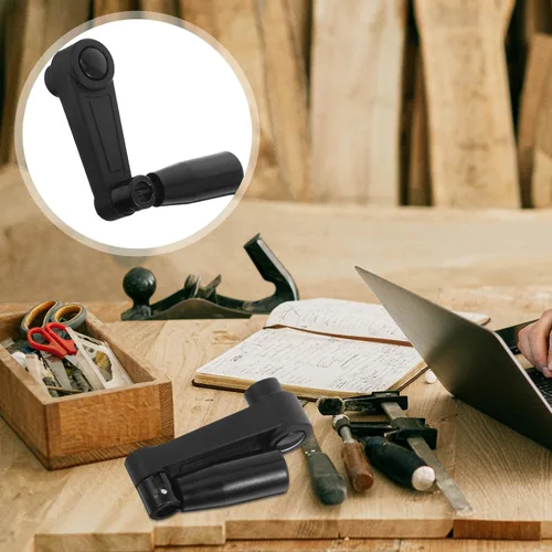 Vista 8 de Foldable Nylon Crank Handle for CNC Router Tables and Handwheels