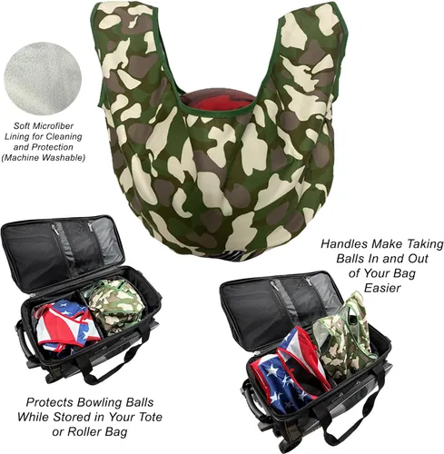 Vista 2 de bowlingball Limpiador Pulidor de Bola de Bolos Gigante Ver Sierra Camo