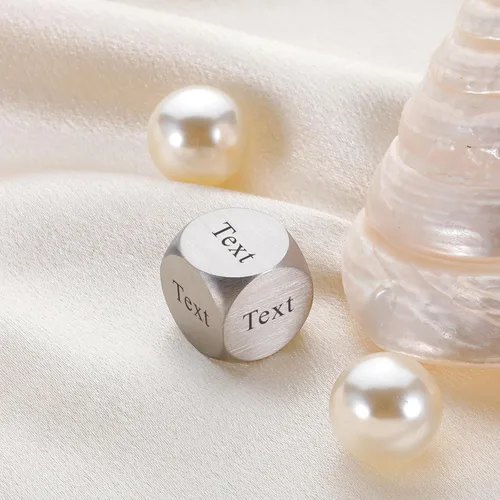 Vista 6 de Regalos personalizados personalizados para él, ella, divertidos dados de decisión, regalo para novio, novia, pareja, juego de dados para mujeres