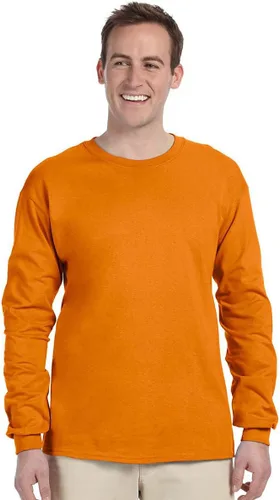 Vista 2 de Gildan Camiseta de manga larga para hombre