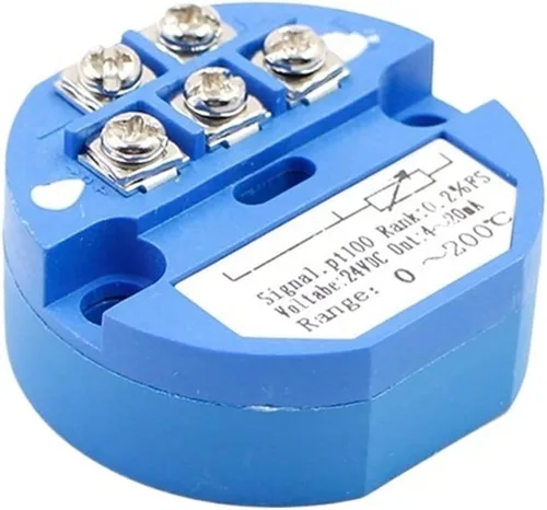 Vista 3 de PT100 Type to 4-20mA -50-50 0-50 0-100 200 300 Degree RTD Input 4-20mA Output DC24V Thermal Resistance Temperature Transmitter(-50-50 Celsius)