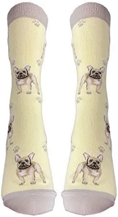 Vista 4 de Calcetines para amantes de las mascotas, divertidos, para todas las estaciones, talla única, para mujeres y hombres, regalos de gatos y perros