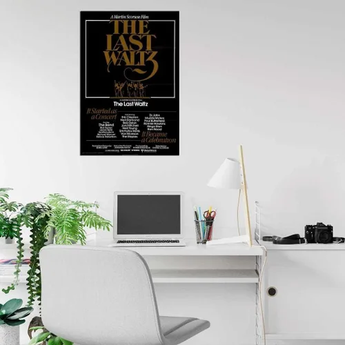 Vista 3 de Ski Town ALL-STARS 564737 The Last WALTZ Movie The Band Rick Danko Robbie Robertson - Póster decorativo para pared, 24x18