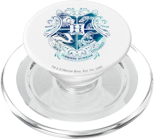 Vista 8 de Harry Potter Hogwarts Water Element Crest PopSockets - Agarre y soporte para teléfonos y tabletas