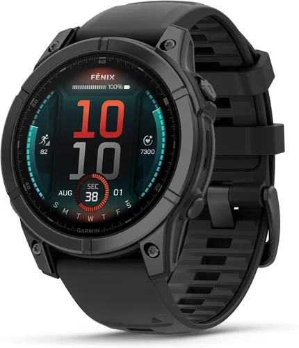 Vista 17 de Garmin fēnix® 8 – 43mm, AMOLED, Smartwatch GPS Multideporte Premium, Batería de Larga Duración, Resistente a Inmersiónes, Linterna LED Integrada