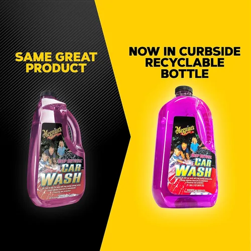 Vista 8 de Líquido para el lavado del auto Meguiar's G10401 Deep Crystal, de 128 oz., Lavado de automóviles