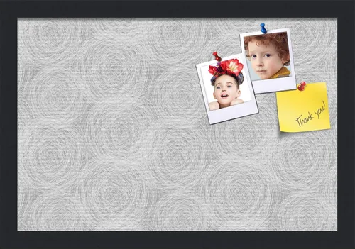 Vista 42 de PinPix ArtToFrames - Tablón de anuncios de corcho personalizado (16.0 x 10.0 in, acabado de lona, enmarcado en negro satinado (PinPix-1926)