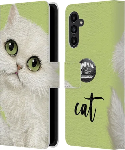 Vista 16 de Head Case Designs Officially Licensed Animal Club International Bat Faces Leather Wallet Case Compatible with Samsung Galaxy A13 5G (2021)