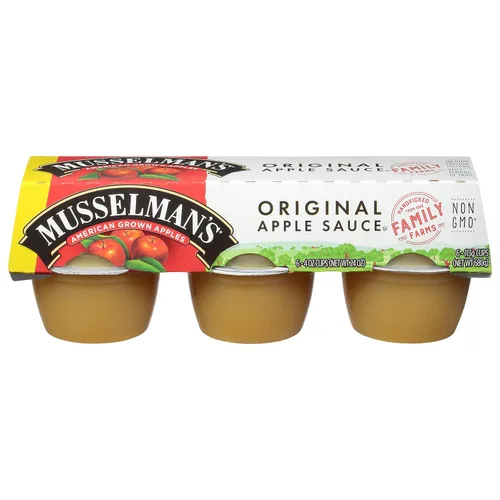 Vista 3 de Musselman's Puré de manzana endulzado, tazas de 4 onzas (paquete de 72)