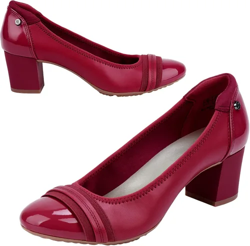 Vista 6 de JENN ARDOR Zapatos de tacón grueso para mujer, puntera cerrada, tacón medio alto, zapatos de tacón de bloque de 2 pulgadas, cómodos zapatos