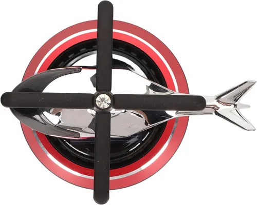 Vista 9 de Ambientador para automóvil, helicóptero mejorado para aromaterapia, ambientador giratorio solar con rotación solar, alivia el estrés y purifica