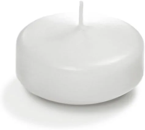 Vista 77 de yummi Caja de 120 velas flotantes marfil de 1.75