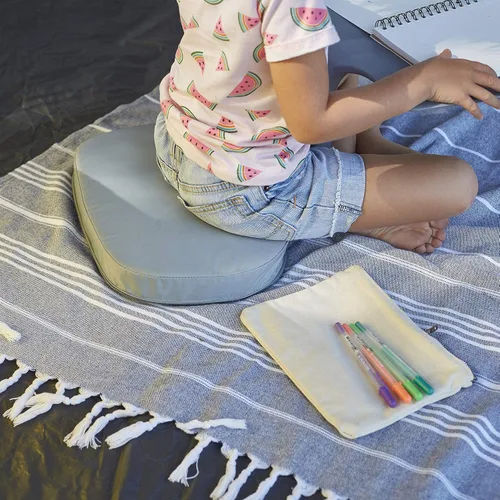 Vista 6 de ECR4Kids The Surf - Escritorio portátil para ordenador portátil, mesa de escritorio, Paquete de 10, gris
