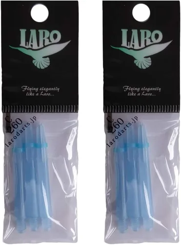 Vista 25 de L-style Laro Locked Dart Shafts – Lightweight Plastic Shafts for Soft Tip & Steel Tip Darts Claro