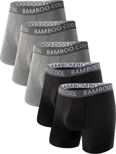 Vista 8 de BAMBOO COOL Paquete de calzoncillos bóxer ultra suaves y transpirables