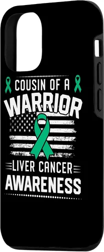 Vista 2 de iPhone 14 Primo de un guerrero Concientización del Cáncer de Hígado Primo