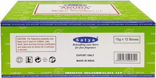 Vista 5 de Aruda - Varillas de incienso y soporte para varillas de incienso, paquete Insence Insense Satya Incense