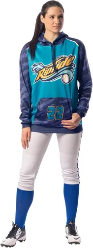 Vista 9 de CHAMPRO Women's Tournament Low Rise Softball Pants with Side Piping