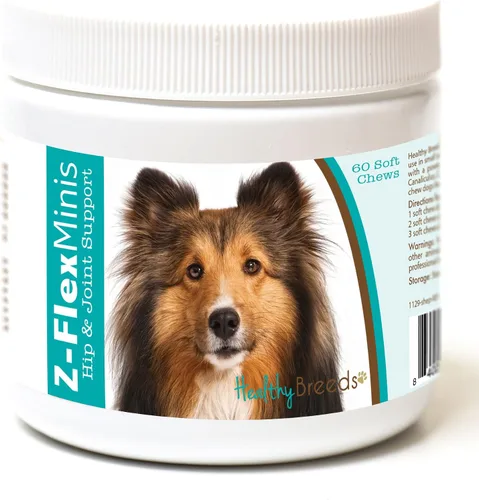 Vista 47 de Healthy Breeds Affenpinscher Z-Flex Minis - Masticables suaves para cadera y articulaciones, 60