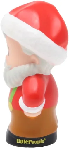 Vista 4 de Figura de repuesto para Fisher-Price Little People Christmas Home - X4189 ~ Figura de repuesto de Papá Noel