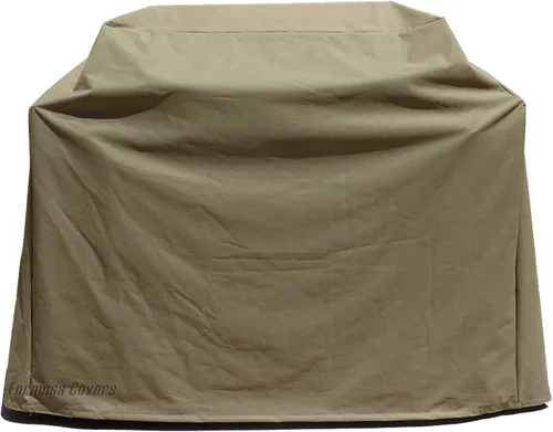Vista 12 de Formosa - Funda impermeable para parrilla independiente para barbacoa, duradera y grande, protege tu barbacoa, S se adapta a parrillas de Weber