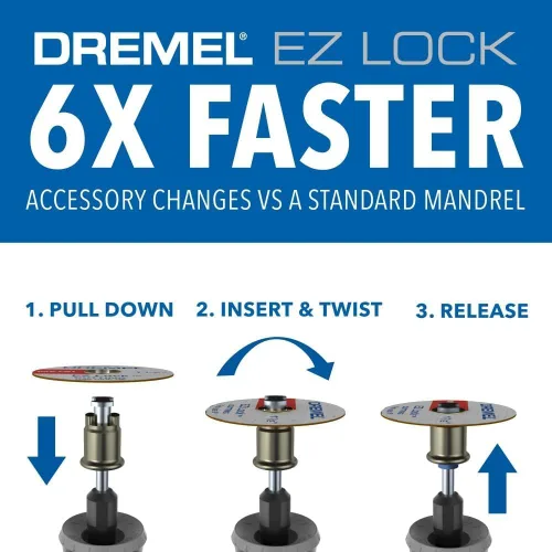 Vista 4 de Dremel EZ402 EZ Lock™ Mandril