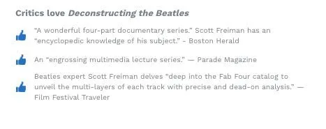 Vista 3 de Deconstructing The Beatles RUBBER SOUL- Feature Film