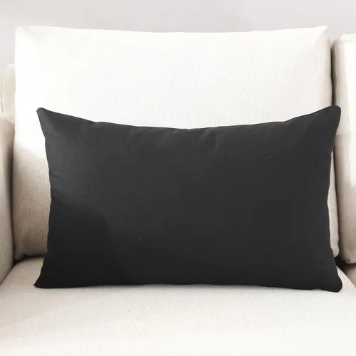 Vista 28 de TAOSON - Funda de cojín cuadrada de lona de algodón 100% sólida, decorativa, para sofá, cama, silla, decoración del hogar, solo funda, sin relleno
